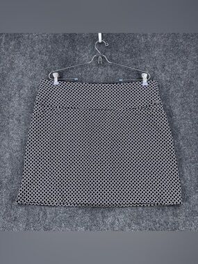 SC & Co Black & White Athletic Skort Women’s XL Tennis Golf Pickleball Sporty